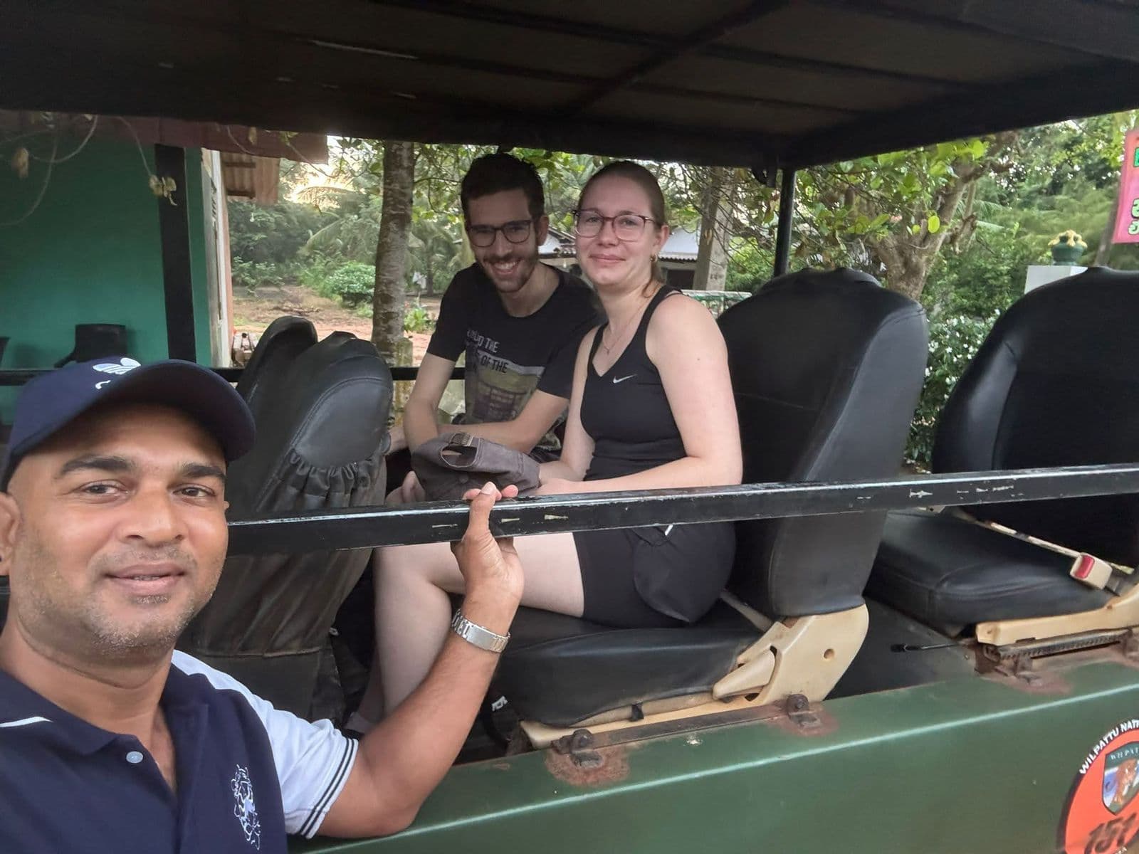 Group tour at Polonnaruwa with bicycles